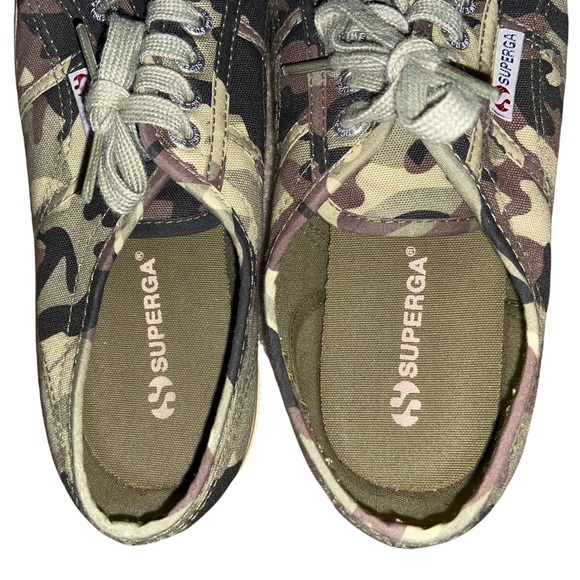 SUPERGA Cotu Camouflage Style S0037Q0 Sneakers Women’s Size 8.5 - Picture 12 of 13